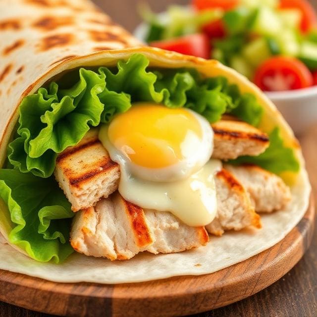 Caesar Wrap Six Ounces Coffee